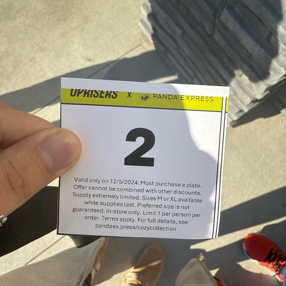 Panda Express UPRISERS Hoodie - Picture 3 of 3